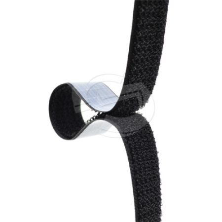EPIC 2-in-1 Hook & Loop 20mm x 25m - Black