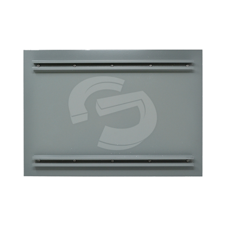 420mm x 297mm (A3 LANDSCAPE) - 2.5mm Aluminium Panel with Channel (Grey/Mill)