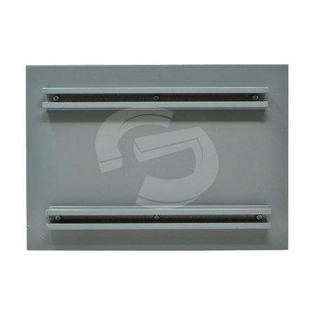297mm x 210mm (A4 LANDSCAPE) - 2.5mm Aluminum Panel with Channel (Grey/Mill)