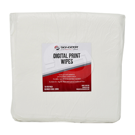 Lint Free Wipes - Digital Print (Pack 75)