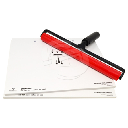 12" Dust Magnet Roller & 2 Pads of 50 Sheets