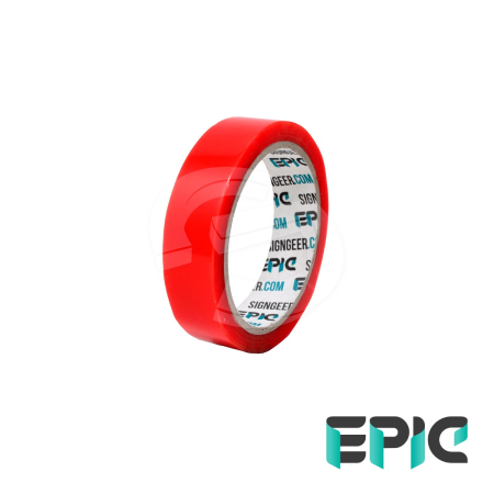 EPIC FLEX | Banner Hemming Tape - D/S Clear - 24mm x 10m (Mini)