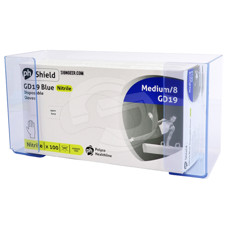 Glove Box Dispensers - Clear PVC (Single or Triple)