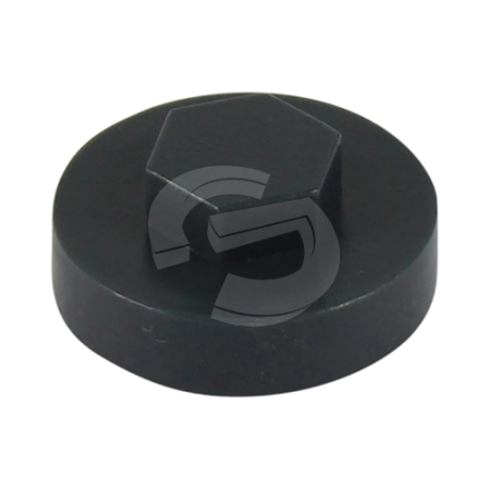 Hex Head Coloured Cover Caps - Raven / Slate Blue