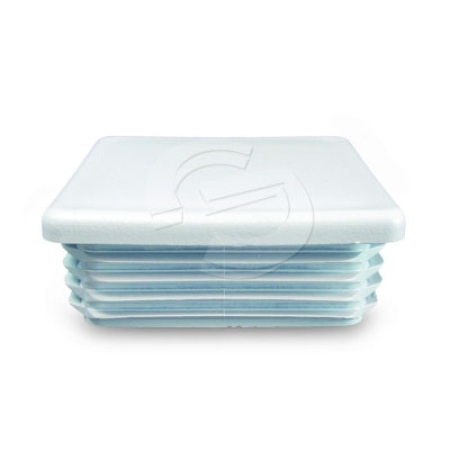 Post Cap Square - 75mm White 