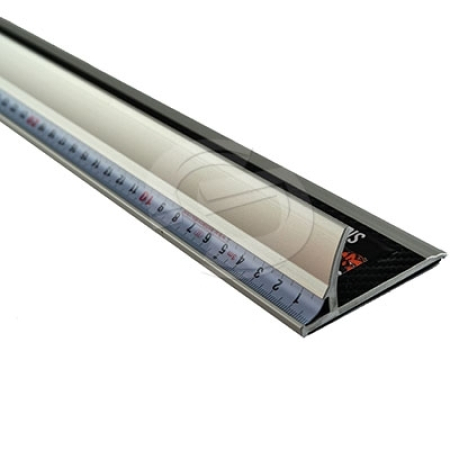 Safety Ruler - "Black X"