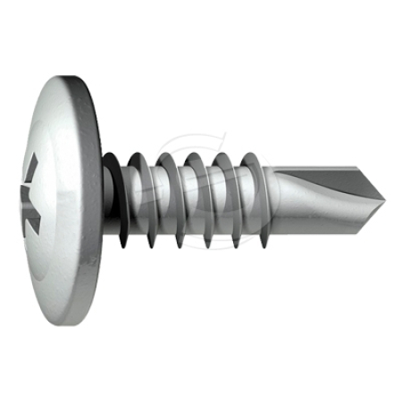 S/D Low Profile Wafer Head Screws - 4.8 x 22mm - Pack of 200