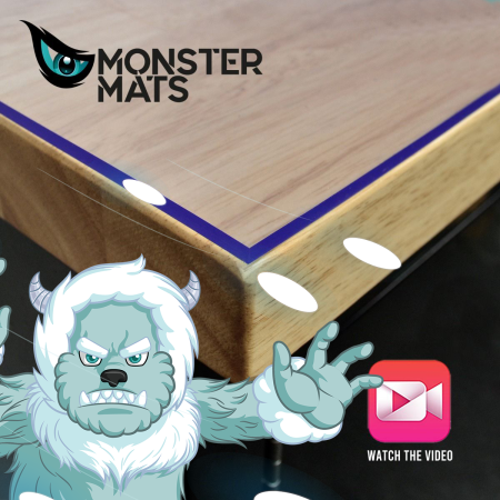 MONSTER Mats - AVALANCHE (Frosted Anti-Static) Custom Cut Self Healing Cutting Mats (Per Metre)