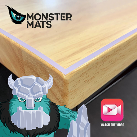 MONSTER Mats - FREEZE  (Frosted) Custom Cut Self Healing Cutting Mats (Per Metre)