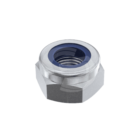 M6 Nylon Insert Nut (Nyloc) - A2 Stainless Steel - Each