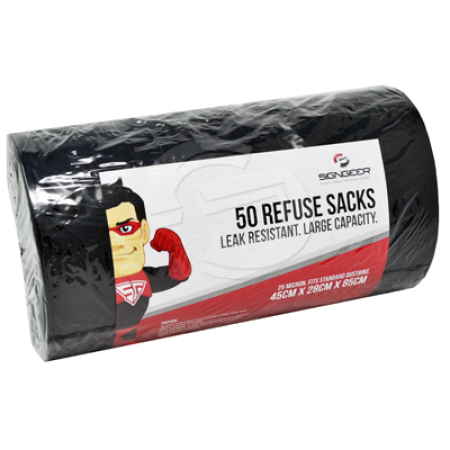 Refuse Sacks - 25 micron