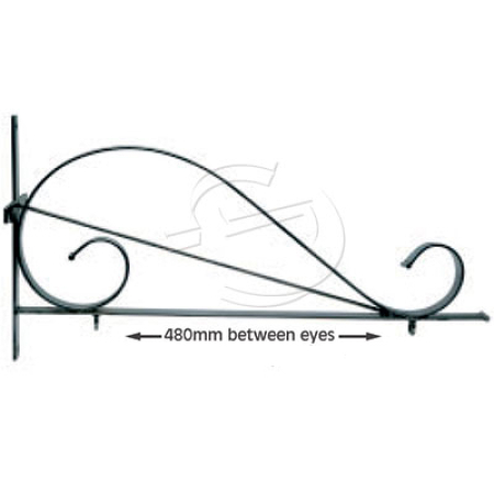 Signgeer Stainless Steel Black Bracket - Small
