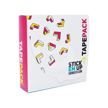 Stick Em Up - Tape Storage Box-Fits maximum tape diameter 200mm x 200mm tape diameter x 50mm deep