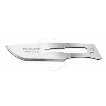 #10 Swann Morton Carbon Steel Blades (Box of 100)