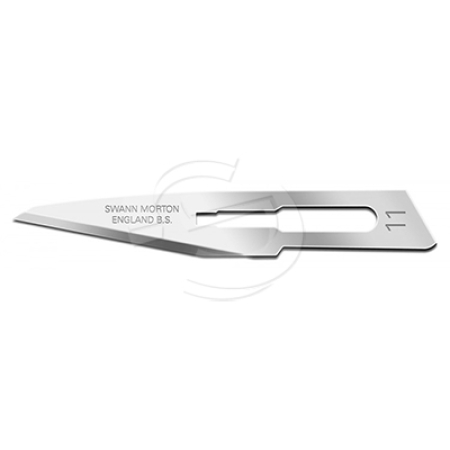 #11 Swann Morton Carbon Steel Blades (Box of 100)