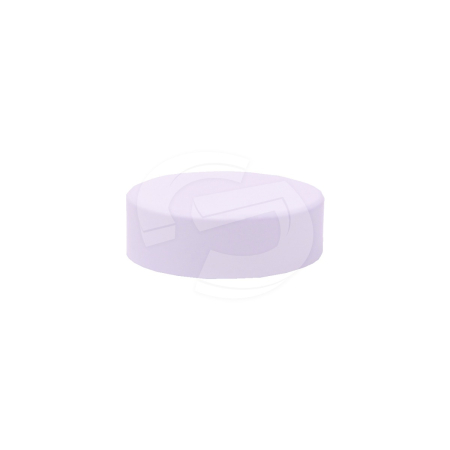 White 19mm Threaded Alu Screw Cap (Pack of 4)
