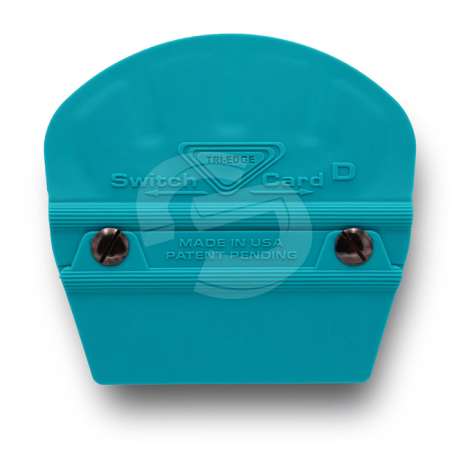 Tri-Edge Switch Card - D/3 - Teal
