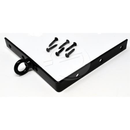 Universal Corner Bracket (Black or White) - 1 pair
